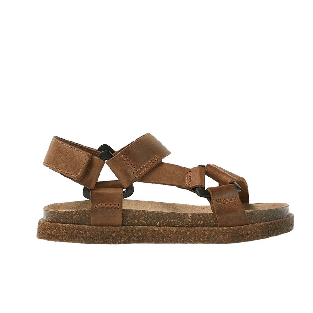 Zara toddler leather sandals nwt